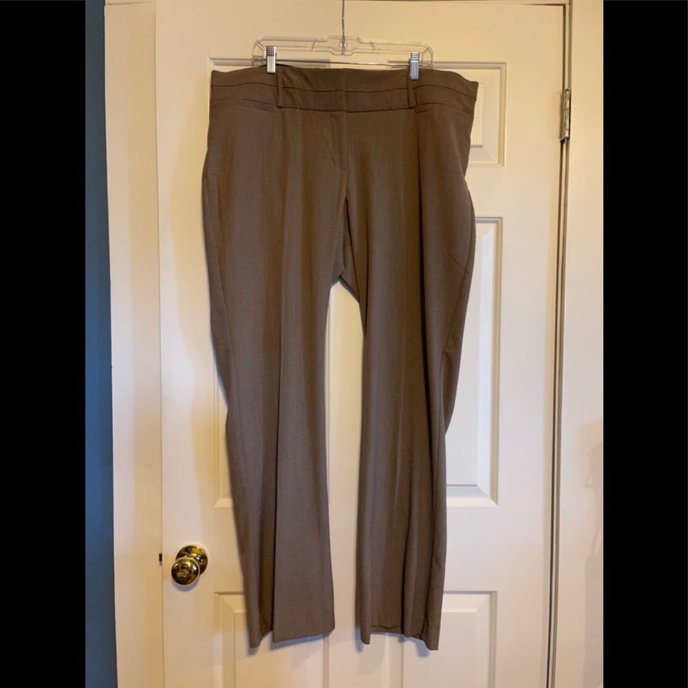 Taupe/Sandwood Dress/Casual Pants Size 20